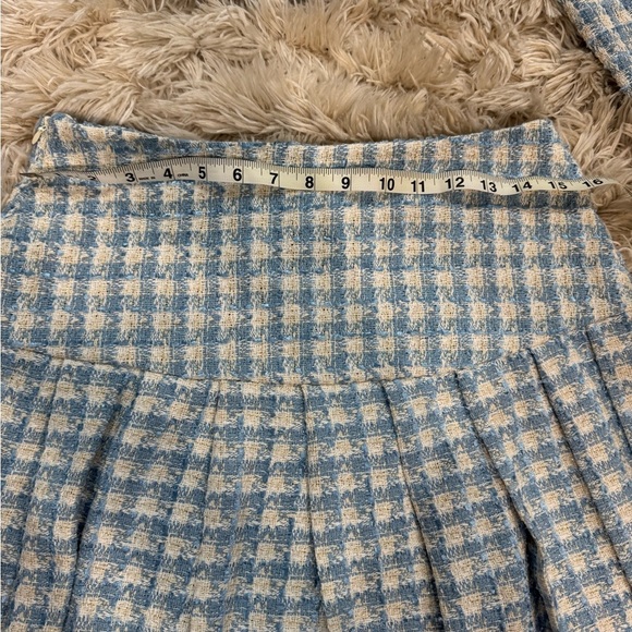 BLUE TWEED 2-PIECE SET - Picture 4 of 5